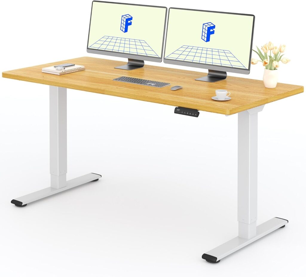 Bureau assis-debout électrique Flexispot E5 double moteur solide