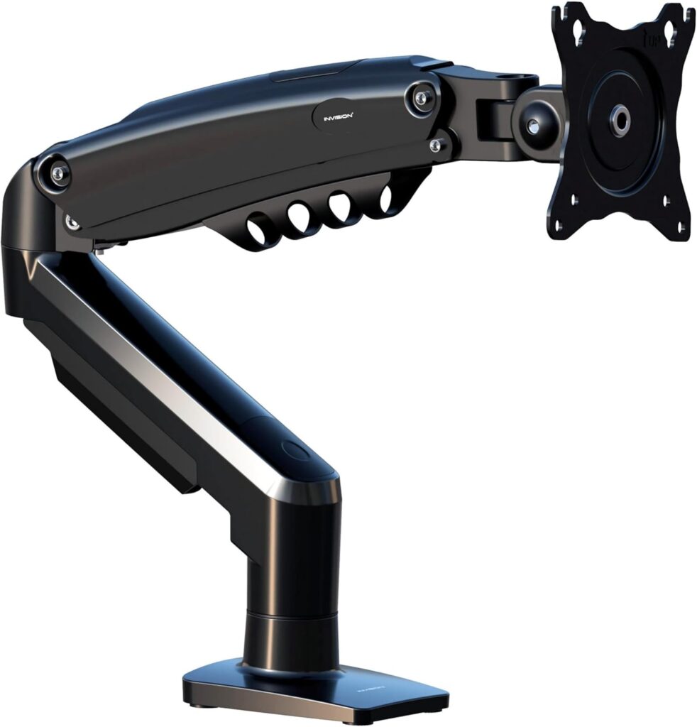 Bras écran pc articulé Invision MX200 ergonomique réglable hauteur
