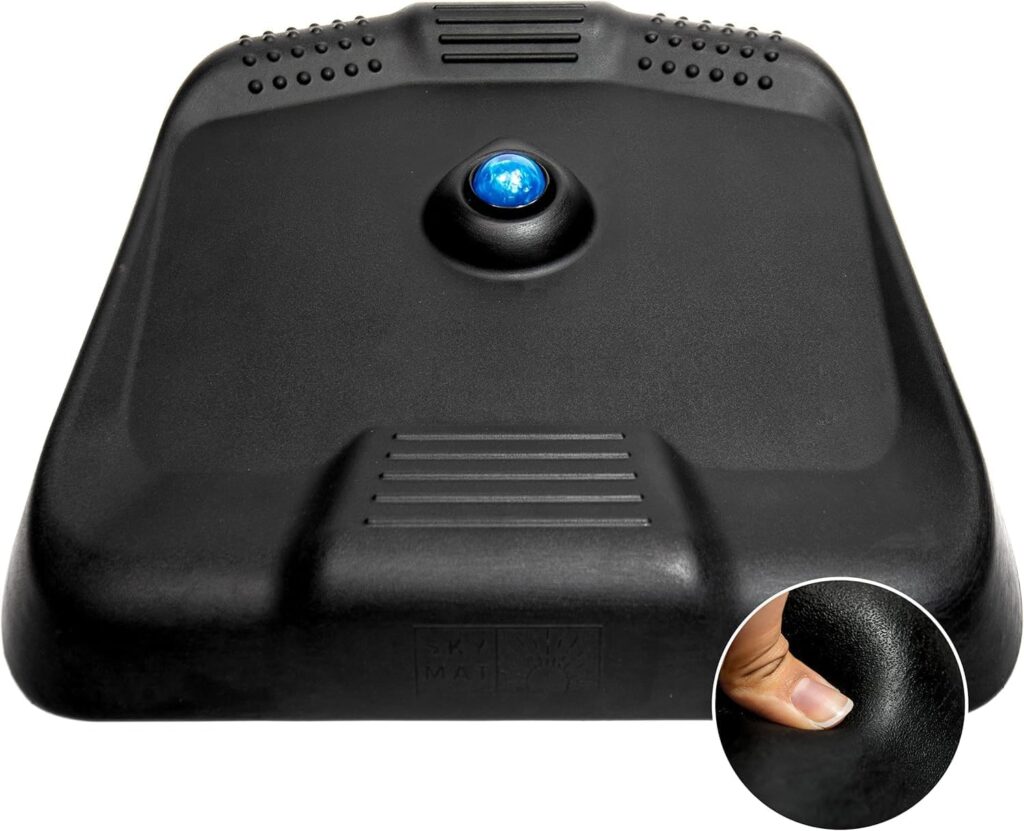 Tapis bureau actif avec balle de massage ergonomique